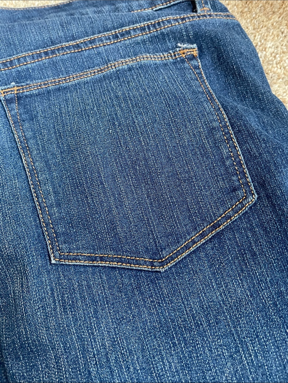 NWT dip dye denim Bermuda shorts - Picture 7 of 7